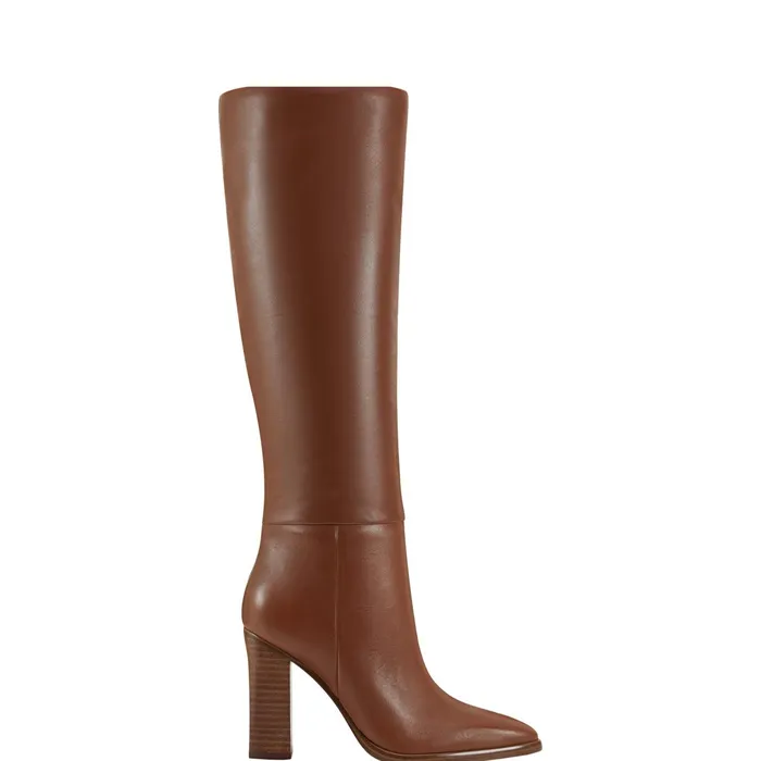 Women Lannie Dress Boot Medium Natural Marc Fisher Boots