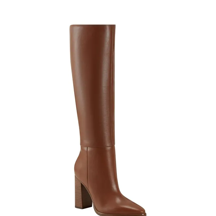Women Lannie Dress Boot Medium Natural Marc Fisher Boots
