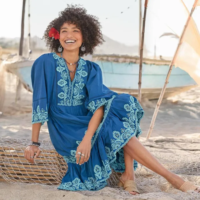 Women Layna Embroidered Dress Petite White Sundance Catalog Dresses and Jumpsuits Women Layna Embroidered Dress Petite White Sundance Catalog Dresses and Jumpsuits