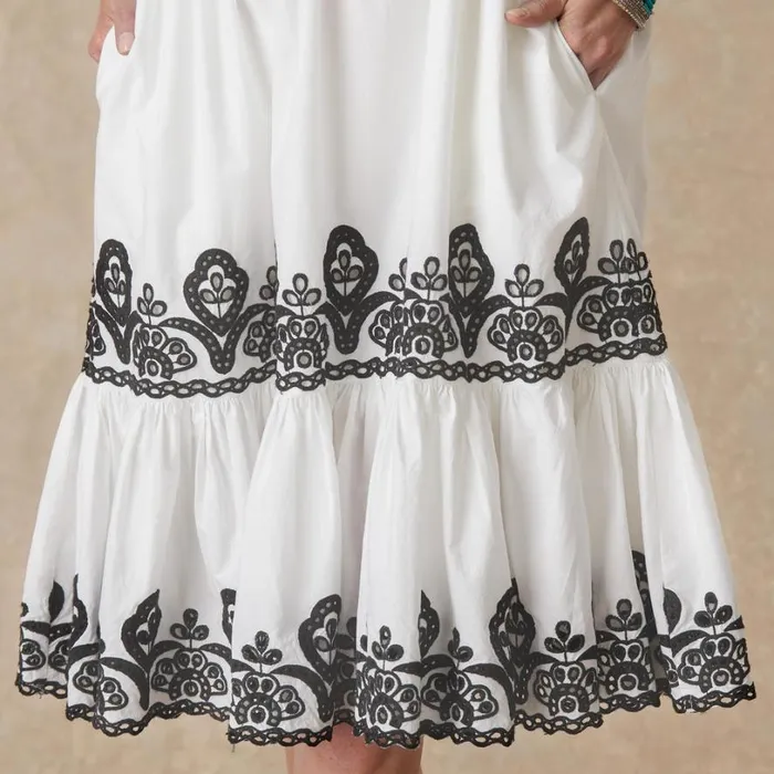 Women Layna Embroidered Dress Petite White Sundance Catalog Dresses and Jumpsuits Women Layna Embroidered Dress Petite White Sundance Catalog Dresses and Jumpsuits