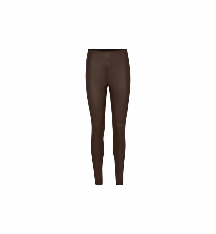 Women Leather MOS MOSH MMLucia Stretch Leather Legging Rain Drum