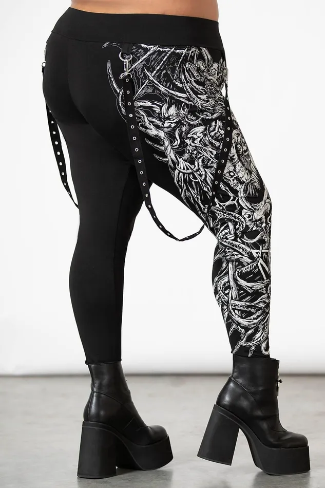 Women Leggings Killstar Amnesia Leggings