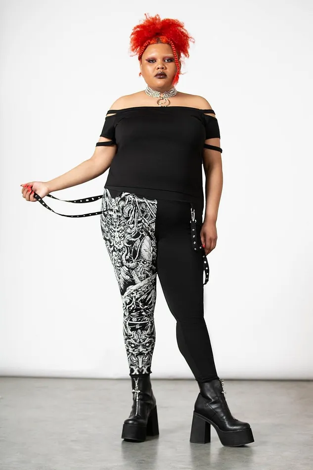 Women Leggings Killstar Amnesia Leggings