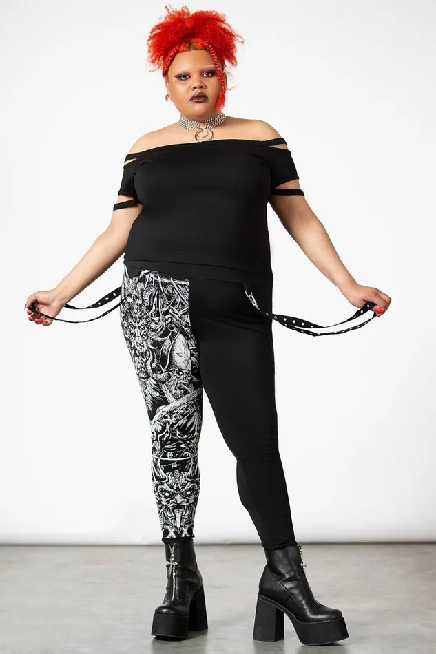 Women Leggings Killstar Amnesia Leggings