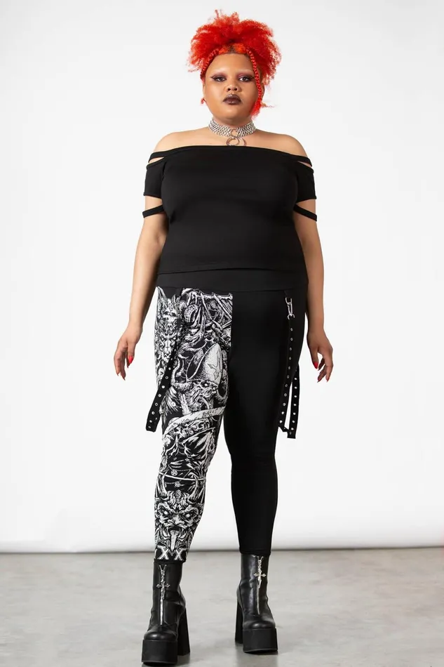 Women Leggings Killstar Amnesia Leggings