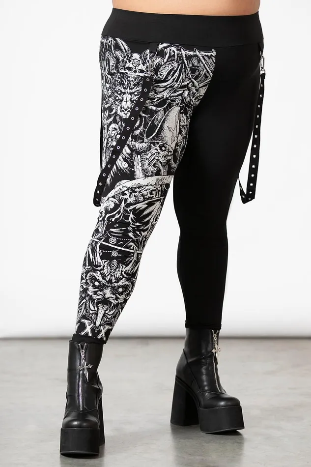 Women Leggings Killstar Amnesia Leggings