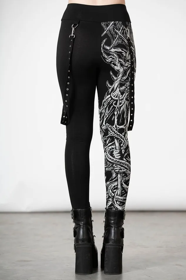 Women Leggings Killstar Amnesia Leggings