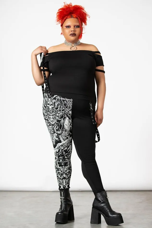 Women Leggings Killstar Amnesia Leggings