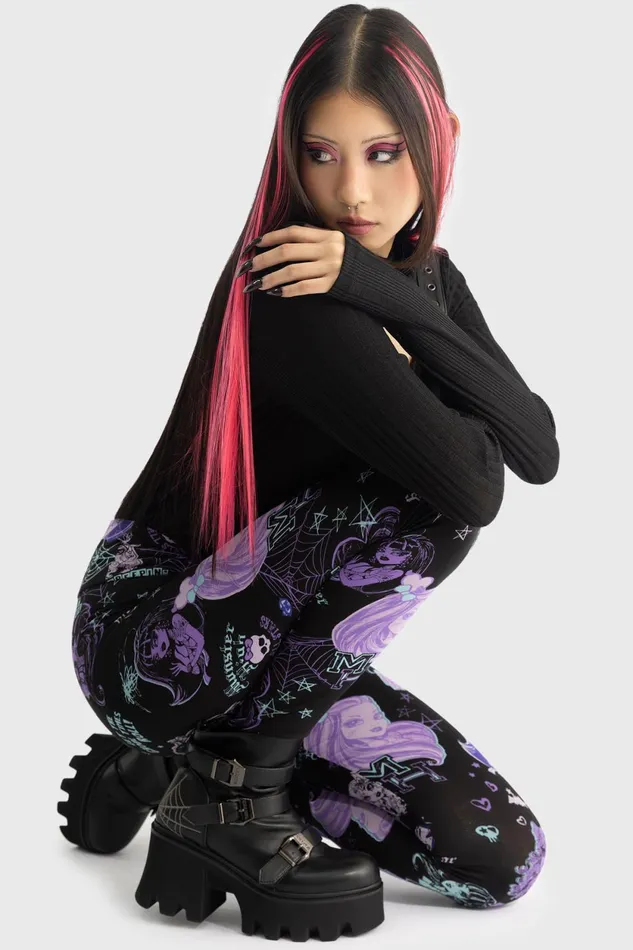 Women Leggings Killstar Lets Bolt Leggings