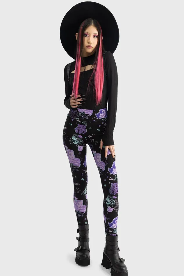 Women Leggings Killstar Lets Bolt Leggings