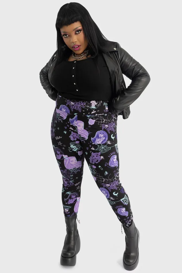 Women Leggings Killstar Lets Bolt Leggings