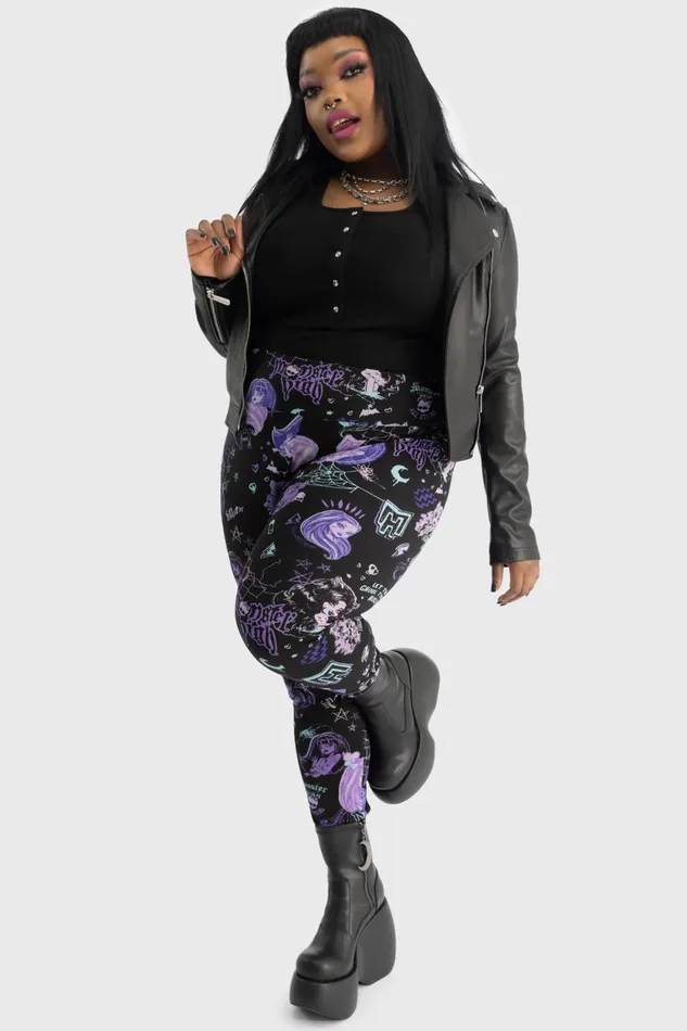 Women Leggings Killstar Lets Bolt Leggings