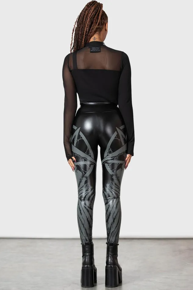 Women Leggings Killstar Reaper Leggings
