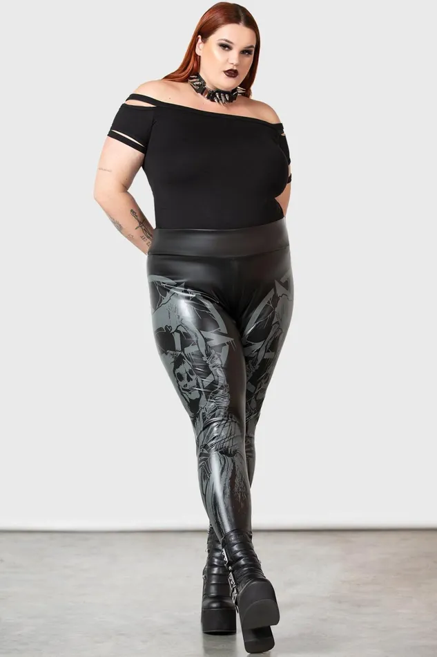 Women Leggings Killstar Reaper Leggings