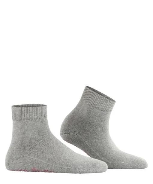 Women Light Cuddle Pads Women Short Sock Mgrey Mel FALKE House Socks and Slippers