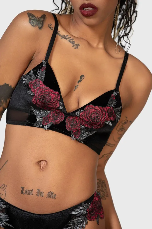 Women Lingerie Killstar Pandora039s Roses Bra