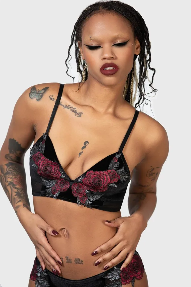 Women Lingerie Killstar Pandora039s Roses Bra
