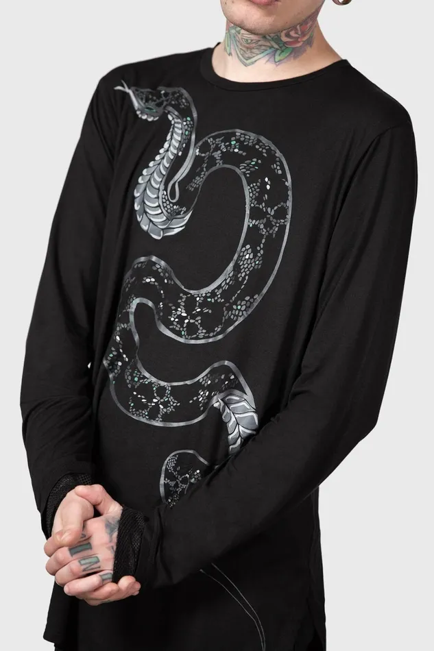 Women Long Sleeves Killstar Aniliidae Top