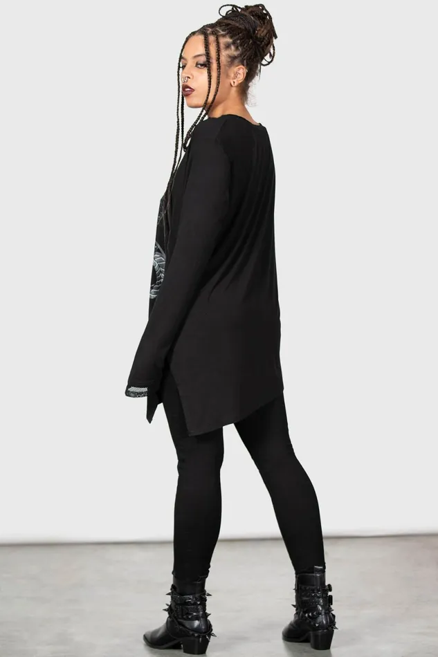 Women Long Sleeves Killstar Aniliidae Top