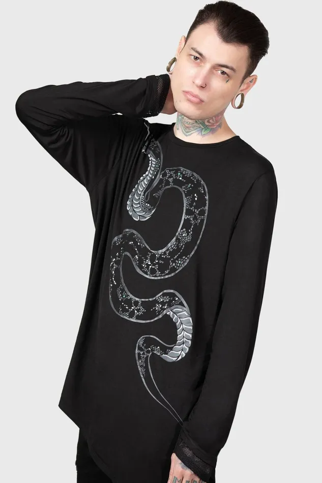 Women Long Sleeves Killstar Aniliidae Top