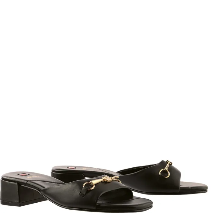 Women Lorena Mules Black HGL Mules