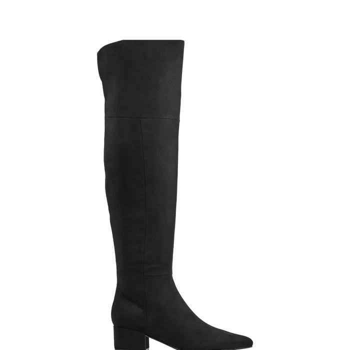 Women Lottie Over The Knee Boot Black Marc Fisher Boots and Booties