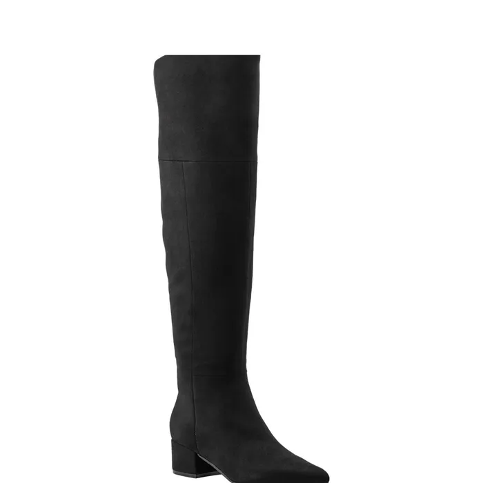 Women Lottie Over The Knee Boot Black Marc Fisher Boots and Booties