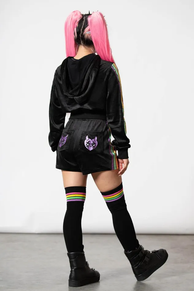 Women Loungewear Killstar Coven Chill Velour Hoodie