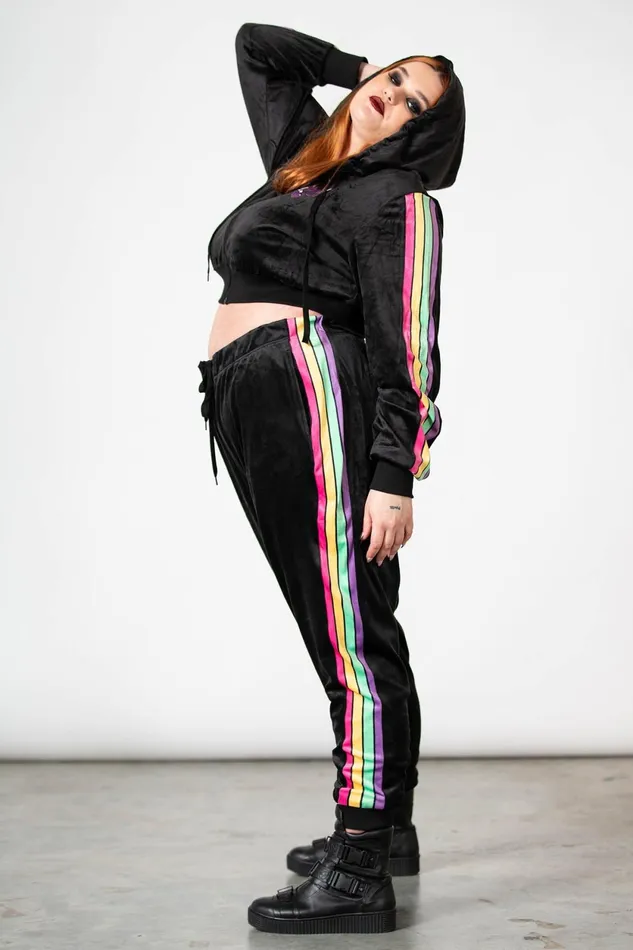 Women Loungewear Killstar Coven Chill Velour Hoodie