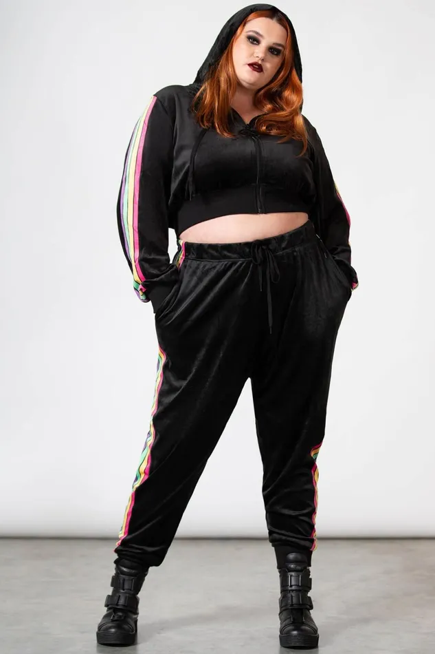 Women Loungewear Killstar Coven Chill Velour Hoodie