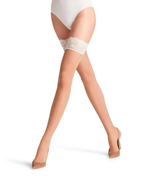 Women Matt Deluxe 20 DEN Women Stay Ups Powchamp FALKE Thigh Highs