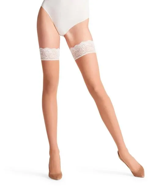 Women Matt Deluxe 20 DEN Women Stay Ups Powchamp FALKE Thigh Highs