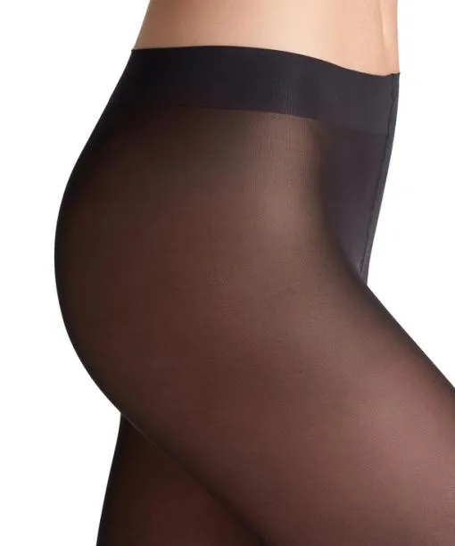 Women Matt Deluxe 30 DEN Women Leggings Black FALKE Tights and Leggings