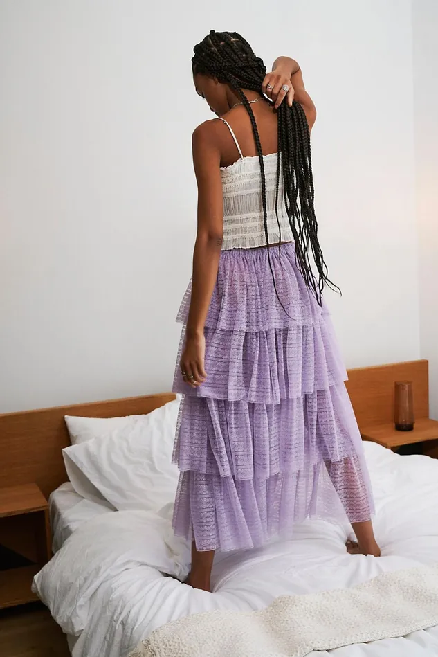 Women Maxi Dresses Free People Let039s Go Girls Convertible Slip Luxe Lilac