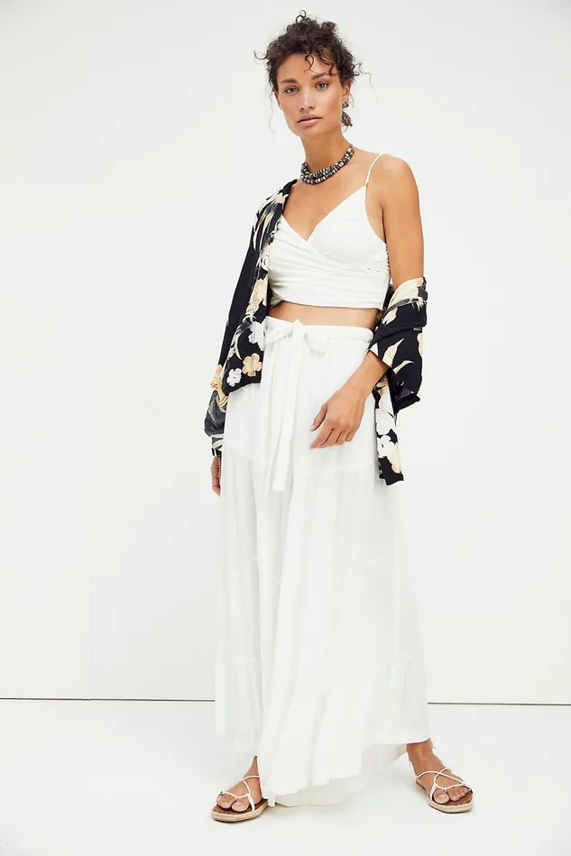 Women Maxi Dresses Free People Sun Set Egret