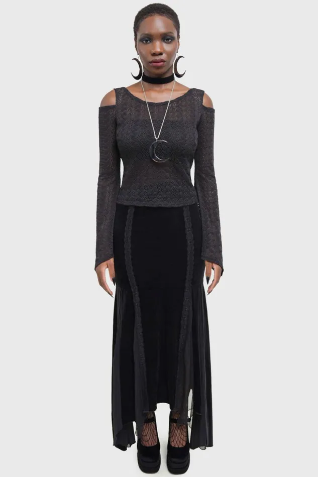 Women Maxi Skirts Killstar Morose Skirt