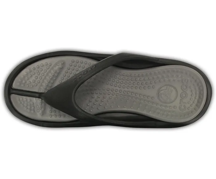 WomenMen Athens Flip Black Smoke Crocs Sandals
