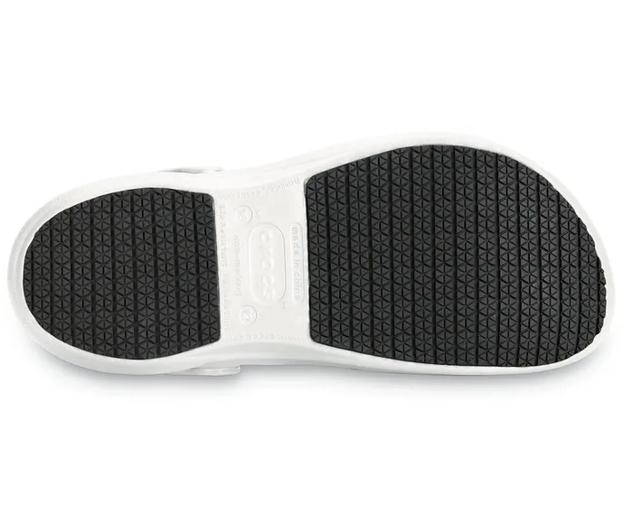 WomenMen Bistro Clog White Crocs Clogs