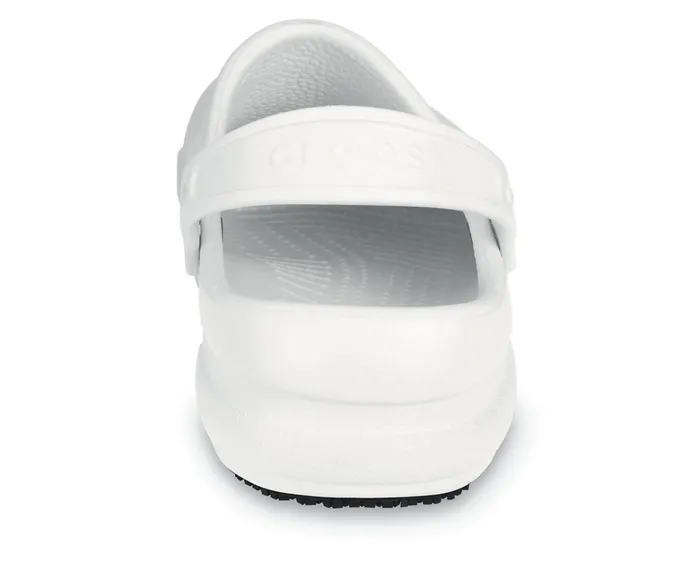 WomenMen Bistro Clog White Crocs Clogs