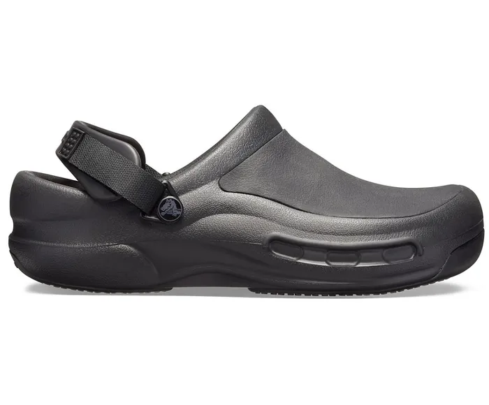 WomenMen Bistro Pro LiteRide Clog Black Crocs Clogs