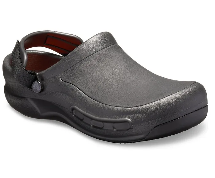 WomenMen Bistro Pro LiteRide Clog Black Crocs Clogs