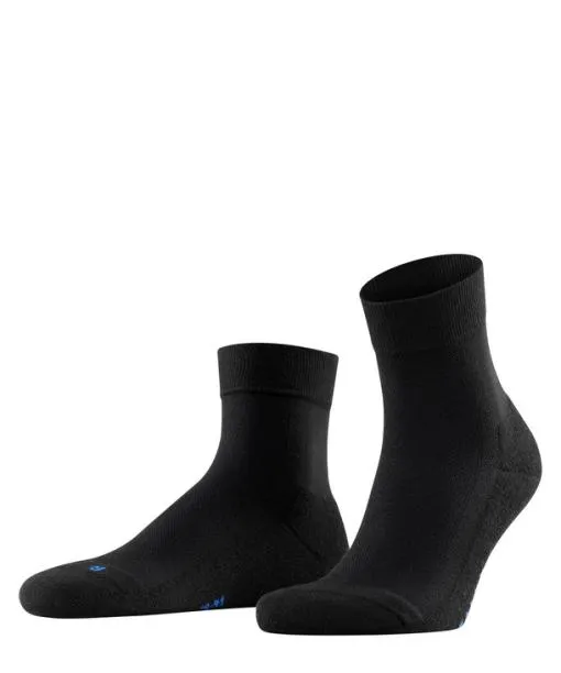 WomenMen Cool Kick Unisex Short Sock Black FALKE Socks