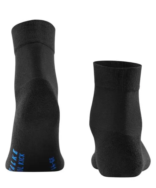 WomenMen Cool Kick Unisex Short Sock Black FALKE Socks