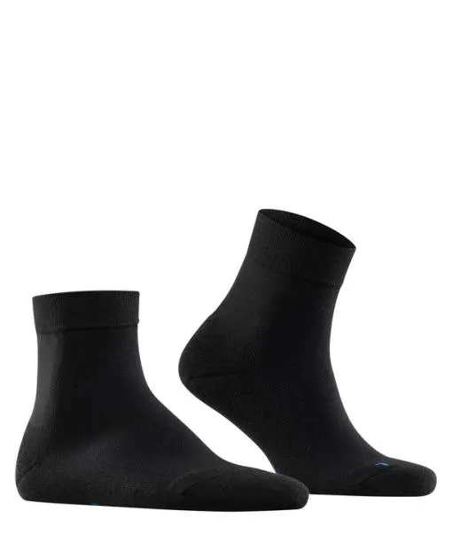 WomenMen Cool Kick Unisex Short Sock Black FALKE Socks