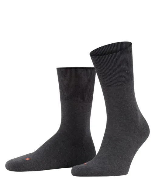 WomenMen Run Unisex Socks Dark Grey FALKE Socks