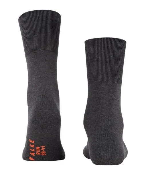 WomenMen Run Unisex Socks Dark Grey FALKE Socks