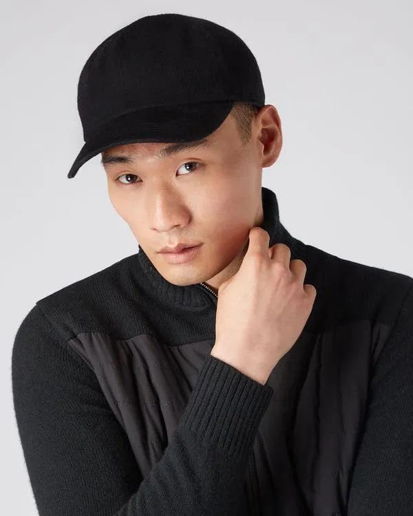 WomenMen Unisex Cashmere CapIn Black Black NPeal Hats