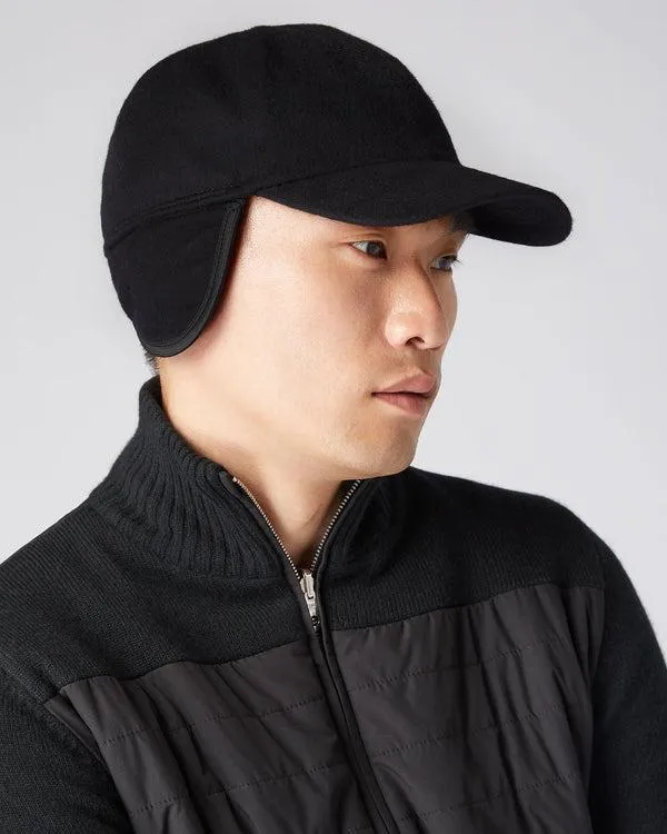 WomenMen Unisex Cashmere CapIn Black Black NPeal Hats