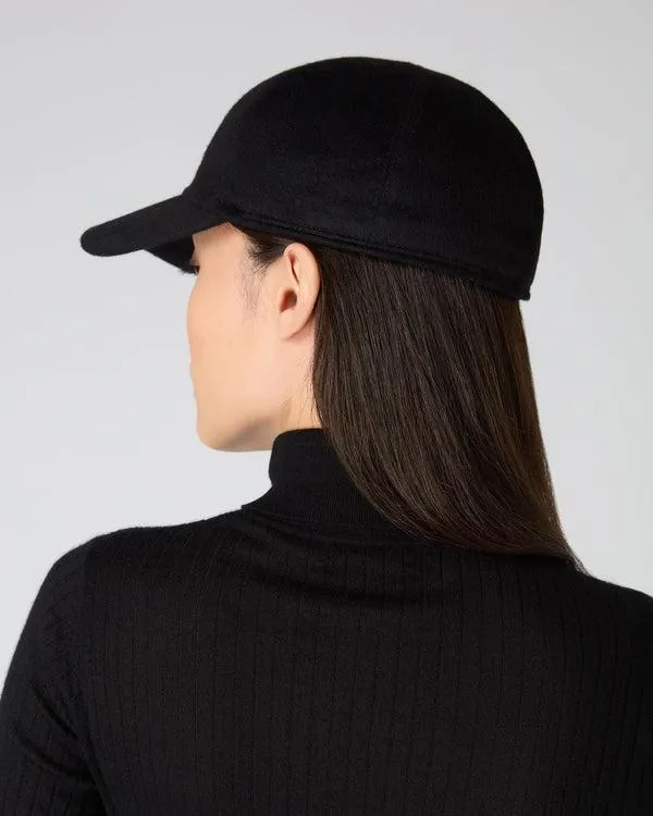 WomenMen Unisex Cashmere CapIn Black Black NPeal Hats