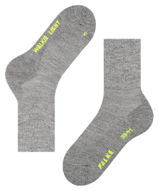 WomenMen Walkie Light Unisex Socks Graphit Mel FALKE Socks
